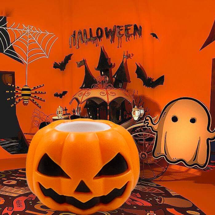 Soft Pumpkin Face Stress Ball