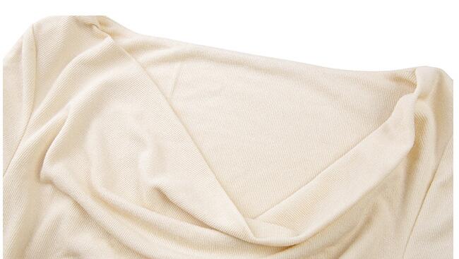 Drawstring Wrap Long-Sleeve Dress, picture 2 of 8