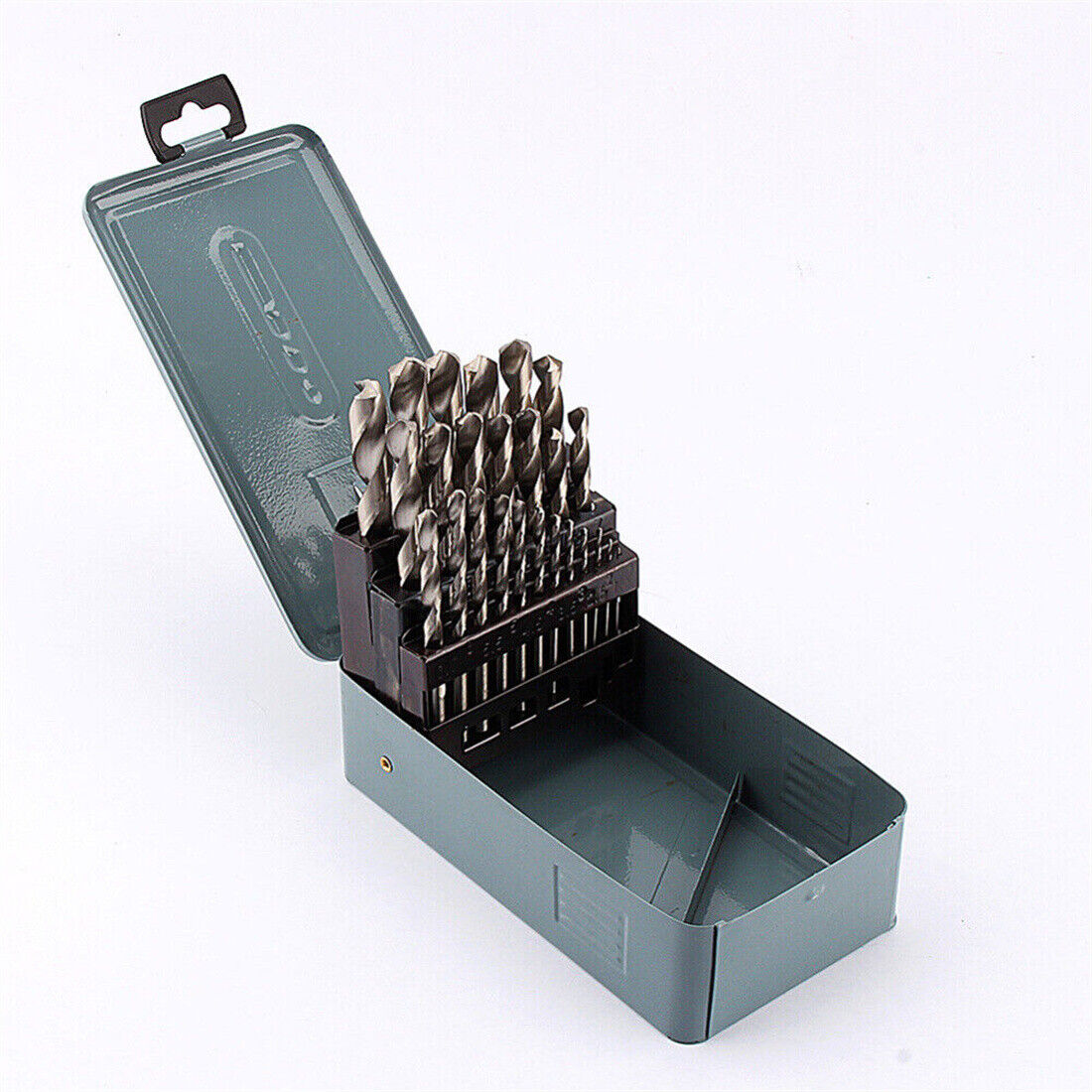 25 Piece HSS Metal Drill Bit Set 1mm-13mm High Speed Metric Tool Kit NEW UK — image 9