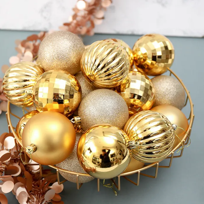 34-Piece Christmas Ball Ornament Set - detail photo 4