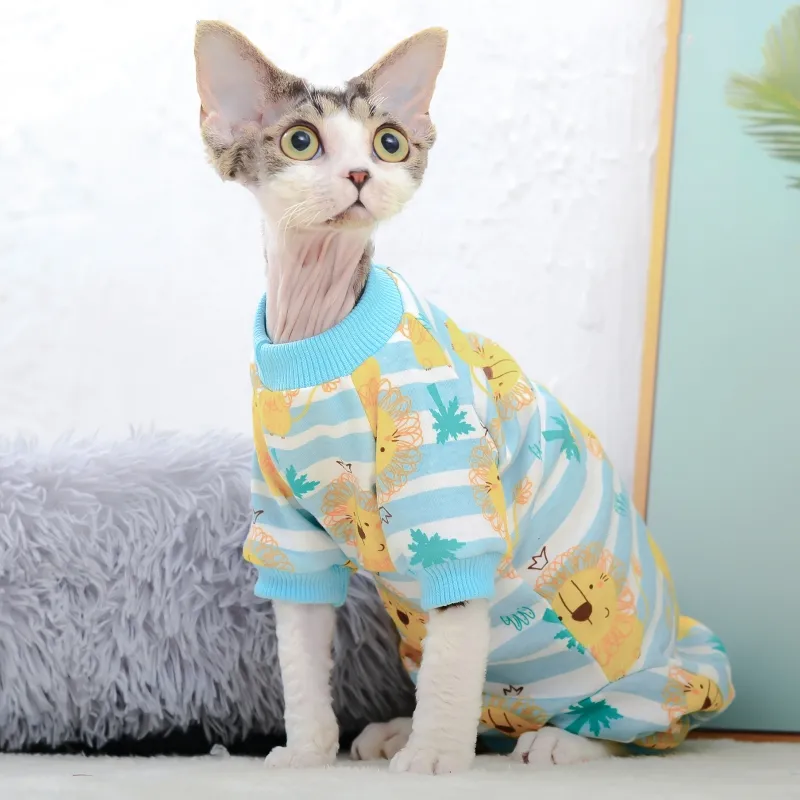 Hairless Cat Clothing Bottoming Air Conditioning