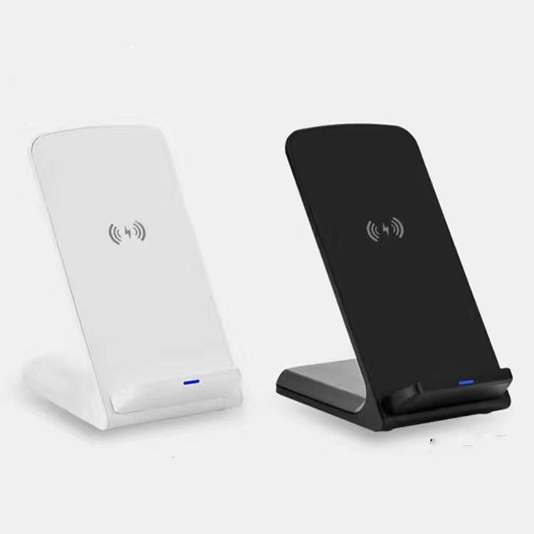 30W Fast Charging Vertical Wireless Charger Fruit Phone Desktop Stand - Image 7
