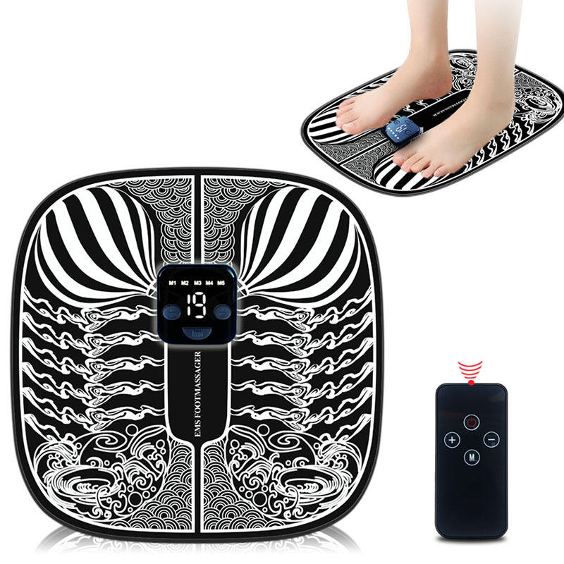 Title 9, Smart EMS Massage Foot Mat Micro-current Pulse ...