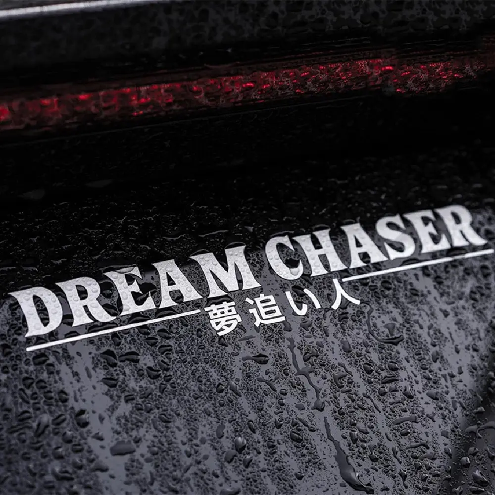 Chinese Sticker For Dream Chaser On Car