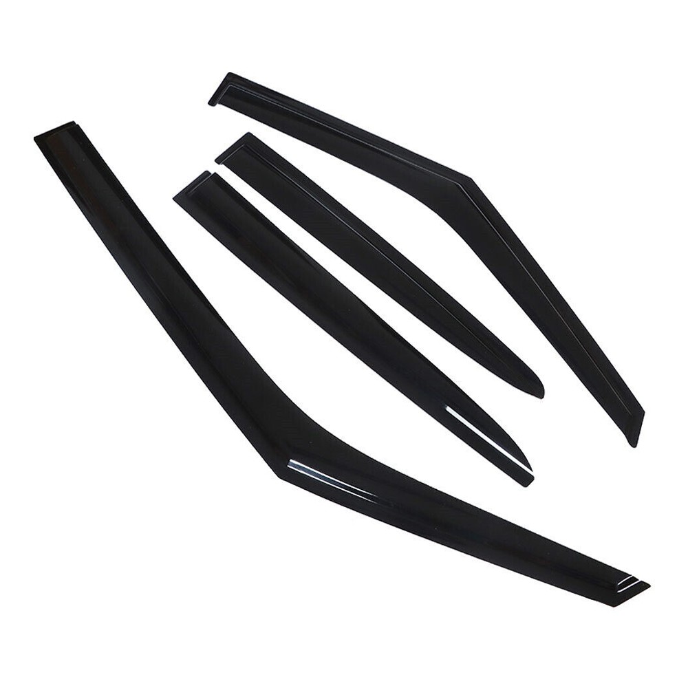 Window Visors Smoke Sun Rain Vent Guards Shade — foto 8