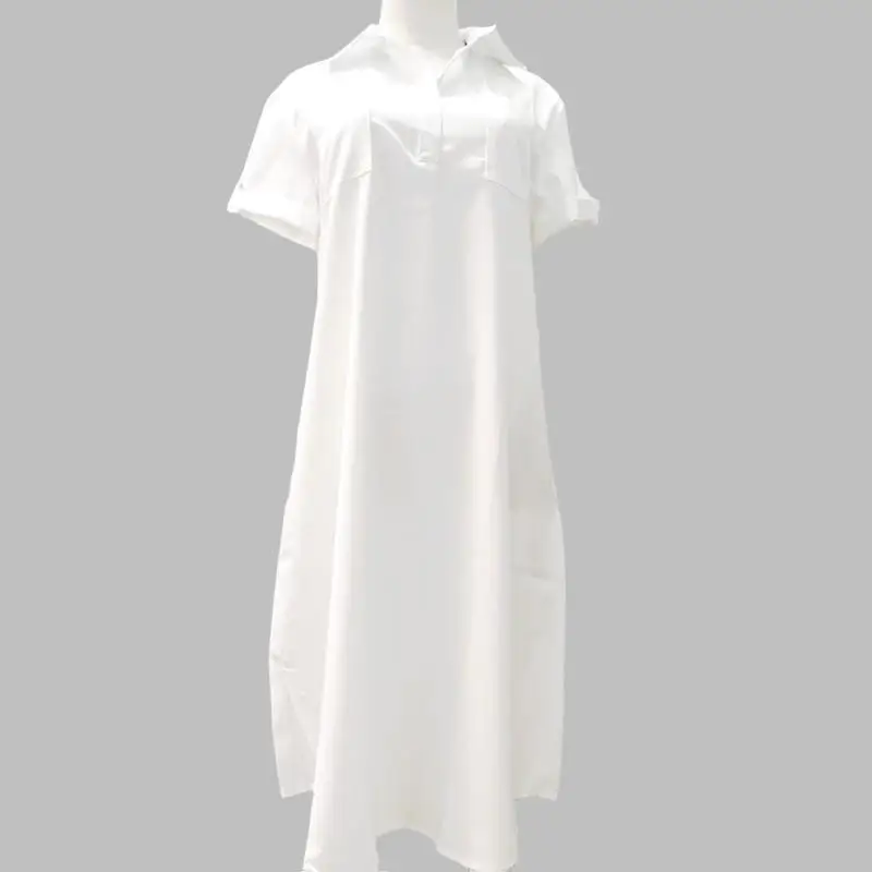 Elegant And Comfortable Linen Silk Dress