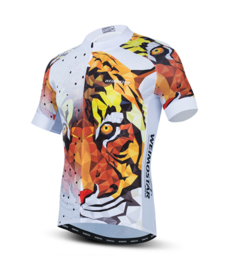 Title 14, Cycling Jerseys Men 3D Lion Printing Bicycle Cl...