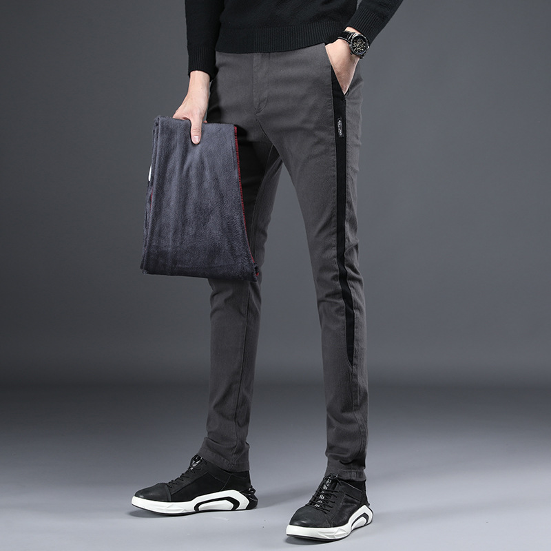 Title 4, Herren Plus Cashmere Casual Stretch Hose für Al...