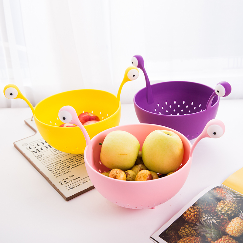 Title 3, Big Eyes Plastic Fruit Basket Multifunction Veg...