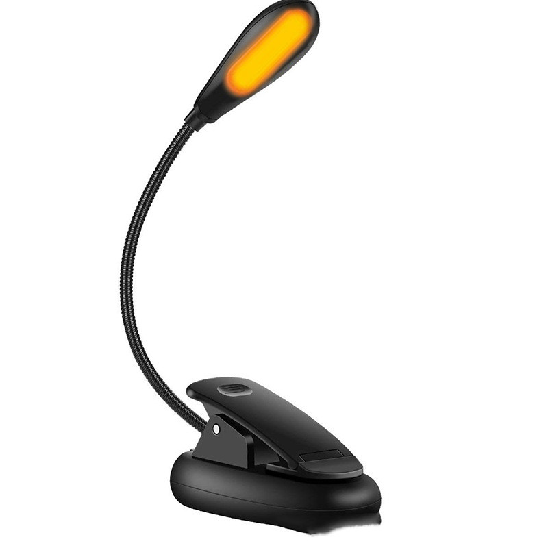 Title 5, AMBER LED charging eye protection music stand lamp