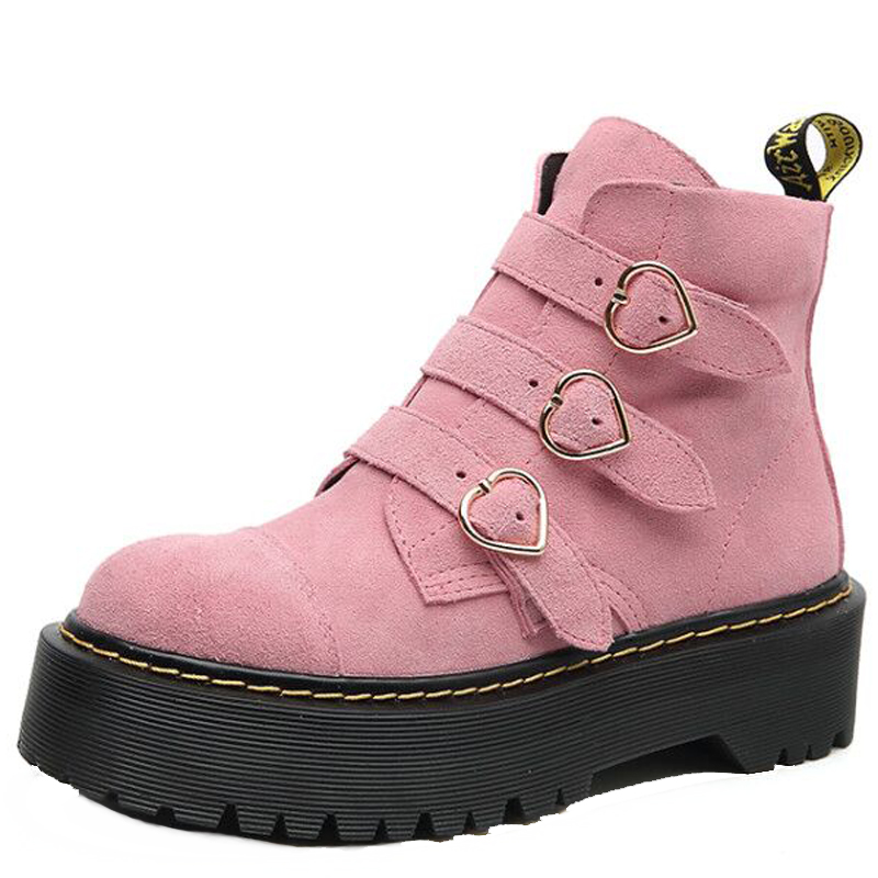 Title 4, Bottines courtes Harajuku Love Buckle Martin en...