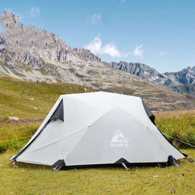 Double-layer Aluminum Pole Multi-person Camping Tent