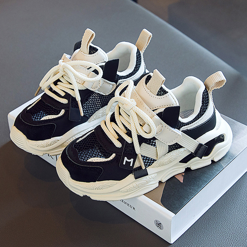 Boys' Fashion Simple Hollow Mesh Sneakers - Image 4