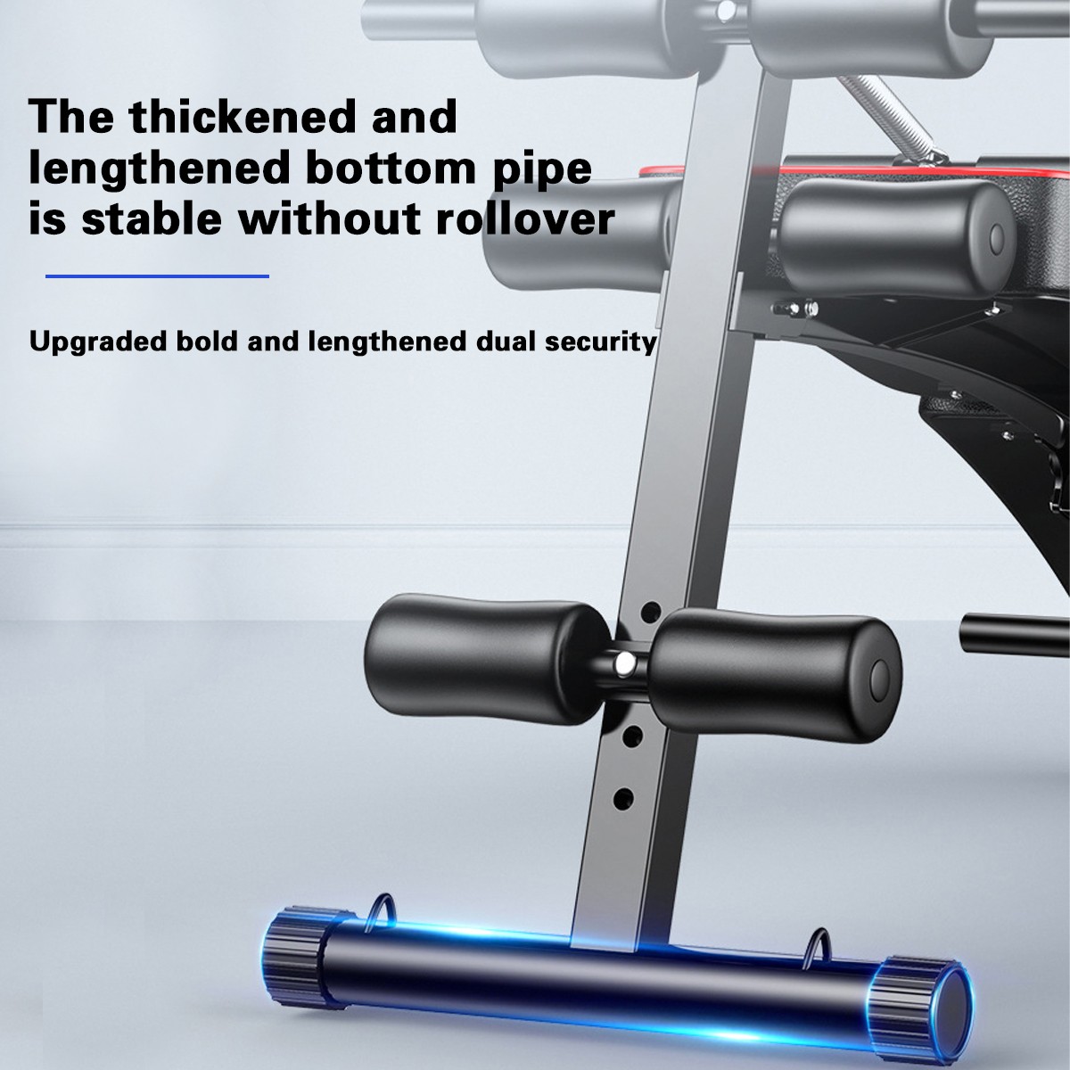 Sit Up Bench Adjustable Core ABS Workout Multipurpose Thigh Support For Home Gym — image 8