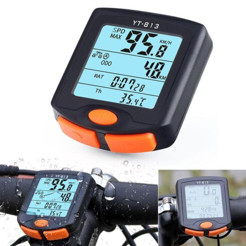 Bogel 813 Wireless Stopwatch Bicycle Wired Stopwatch Bicycle Computer Computing Full Screen Backlight