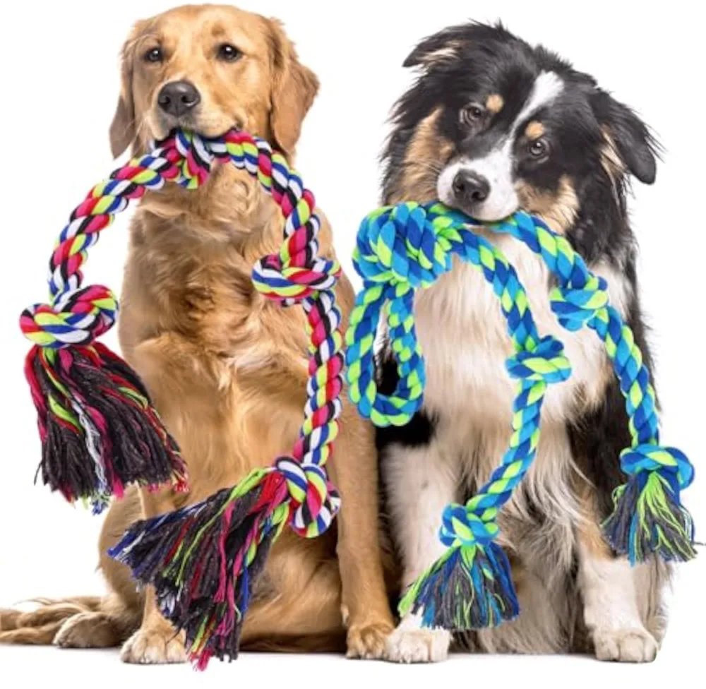 Heavy Duty Dog Rope Toy for Aggressive Chewers