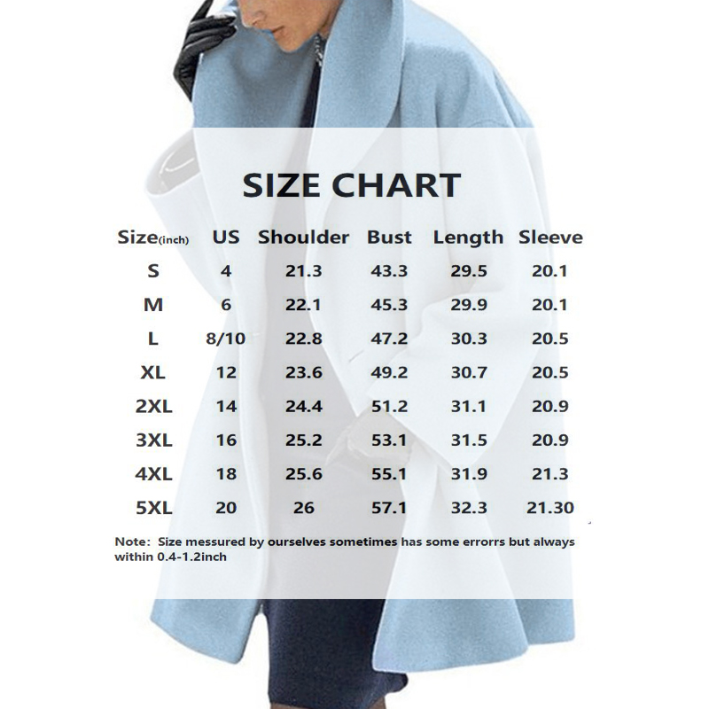 Plus Size Women's Solid Color Round Neck Button Coat - Oversized Hooded Wool-Like Long Coat For Fall&Winter_voghion.com