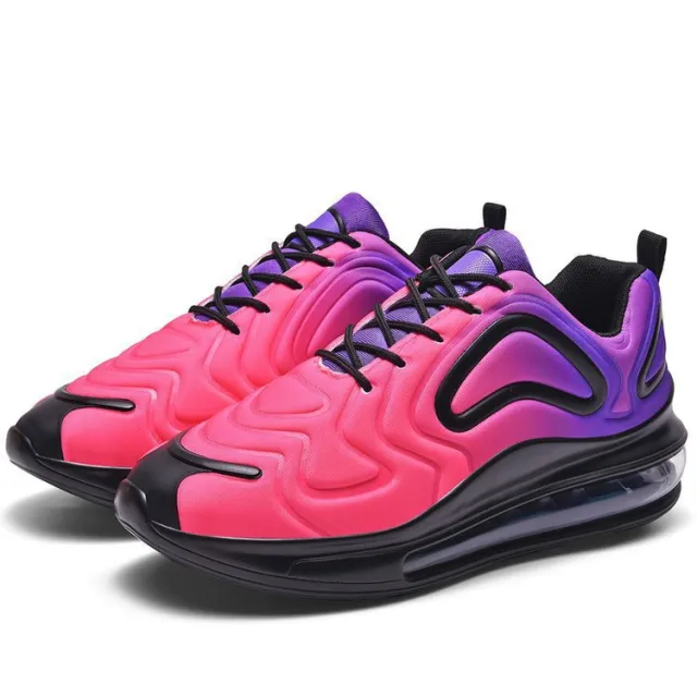 Mesh Breathable Trendy Plus Size Sneakers Purple - Shop at LoveMi