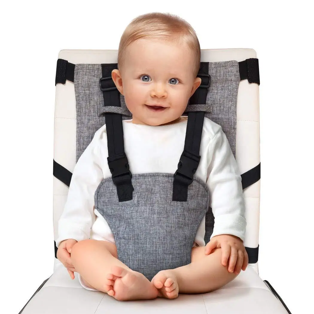 Children's Dining Chair Safety Belt Protection Fixed