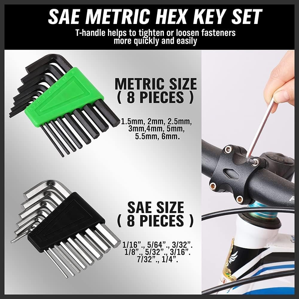 118 PCS Magnetic Screwdriver Set Heavy Duty Precision Premium Cross Flat Head — image 11
