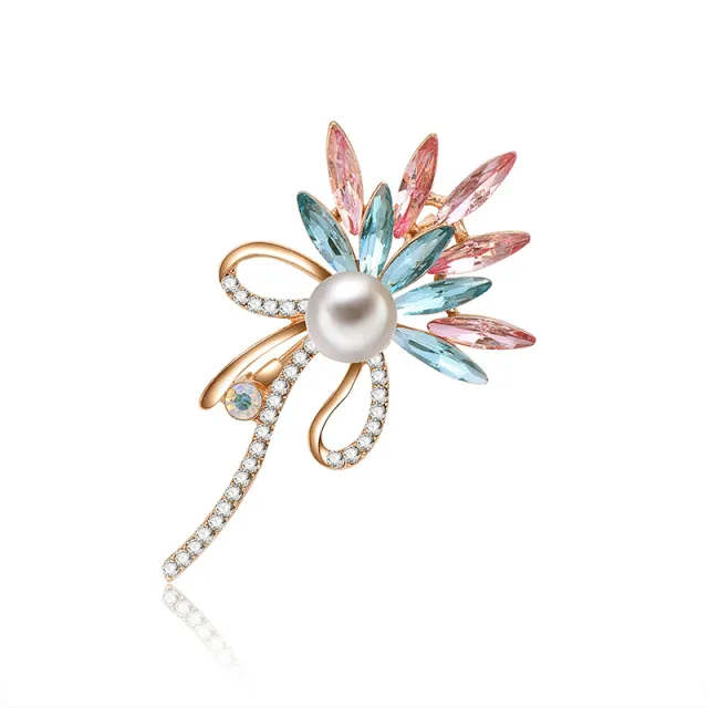 Explosion Style Simple And Clear New Style Women's Brooch As Shown - Shop at LoveMi