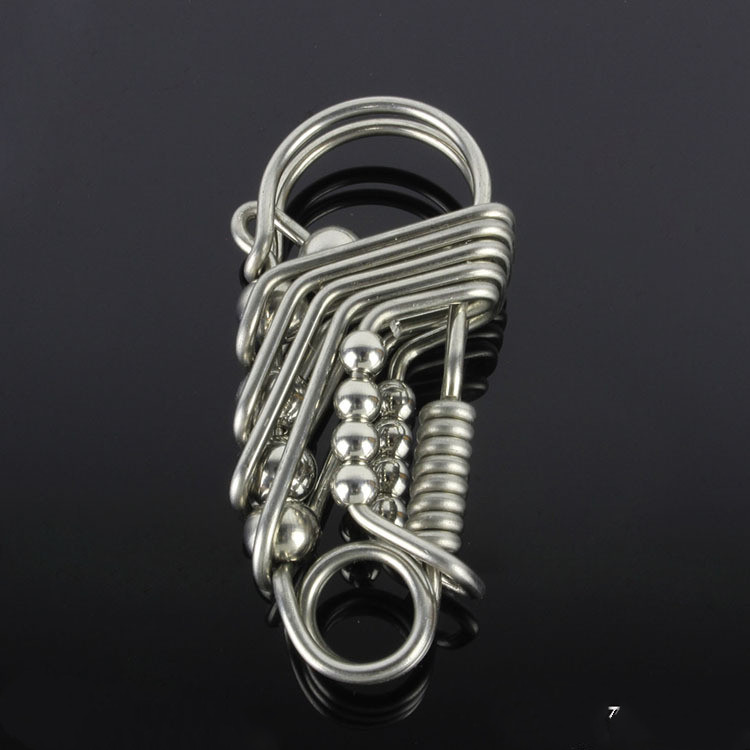 Handmade Keychain Car Ring Key Chain Metal Waist Pendant Brass Men And Women Stainless Steel - Shop at LoveMi