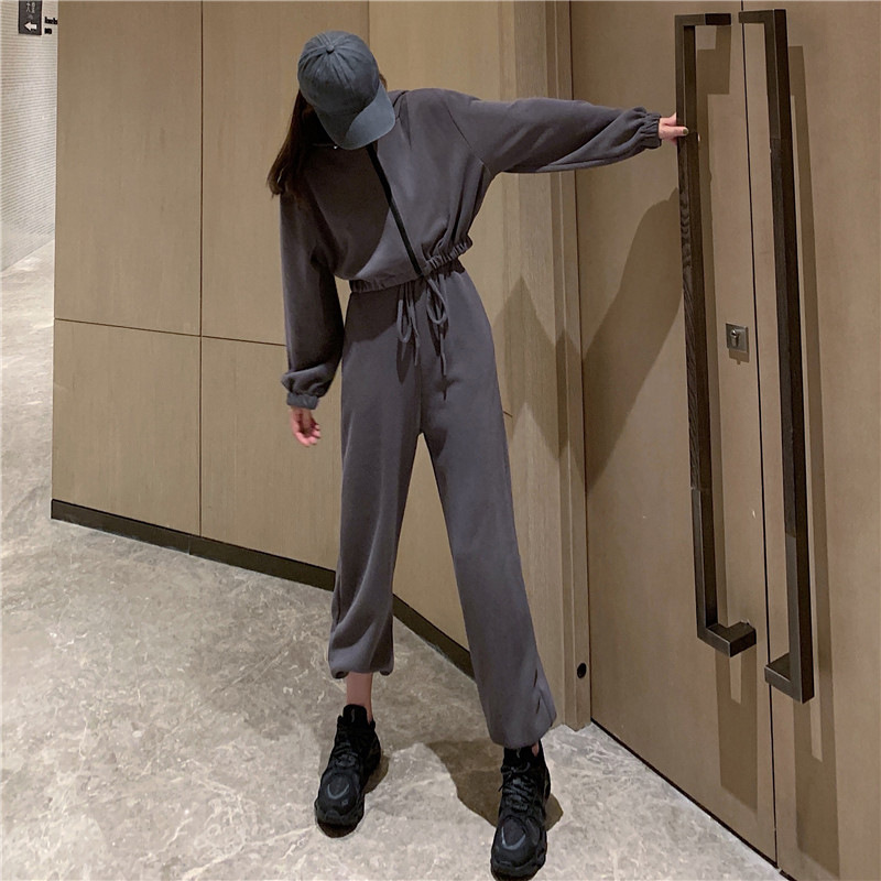 New Sports Suit Women's Casual Loose Suit