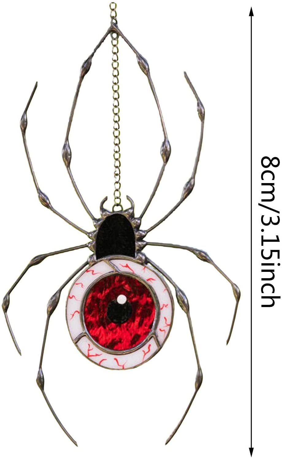 Halloween decoration scary ghost spider pumpkin scarecrow