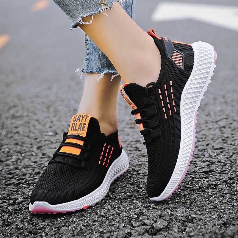 Title 3, Flying knit cutout sneakers