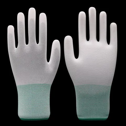 Gloves White Dust-free Electronics Anti-static Coating Labor Protection