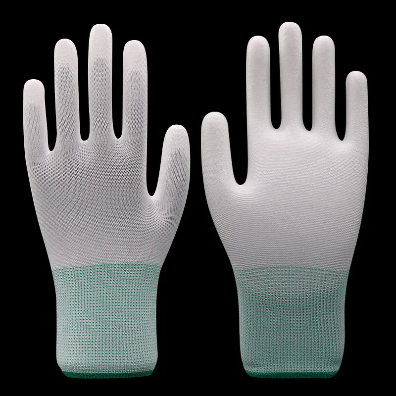 Gloves White Dust-free Electronics Anti-static Coating Labor Protection