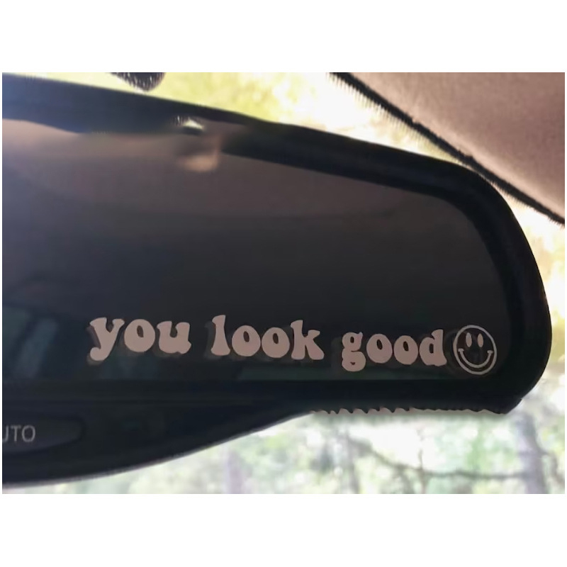 Rearview Mirror Sticker