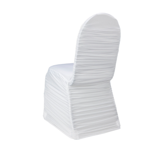 Event & Wedding Chair Covers – Event & Wedding Chair Covers Stretch Pleated CELINE