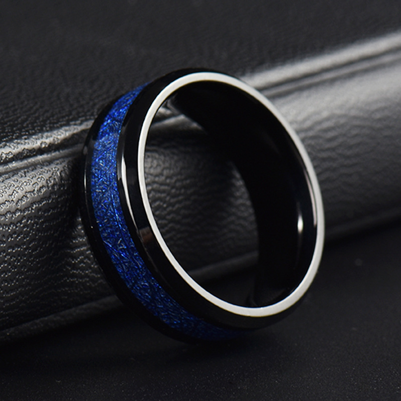 Tungsten Steel Jewelry Ring Stainless