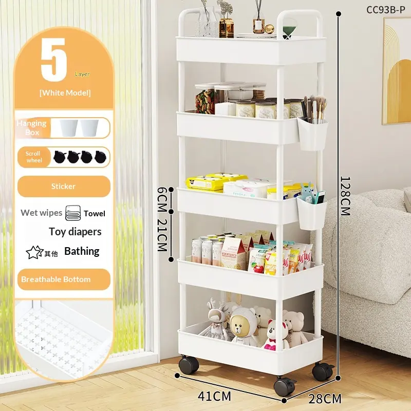 26cm Storage Rack With 5 Layers