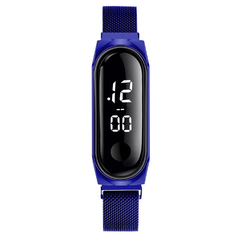 Korean Fashion Simple Ladies Magnet Buckle Mesh Strap Watch