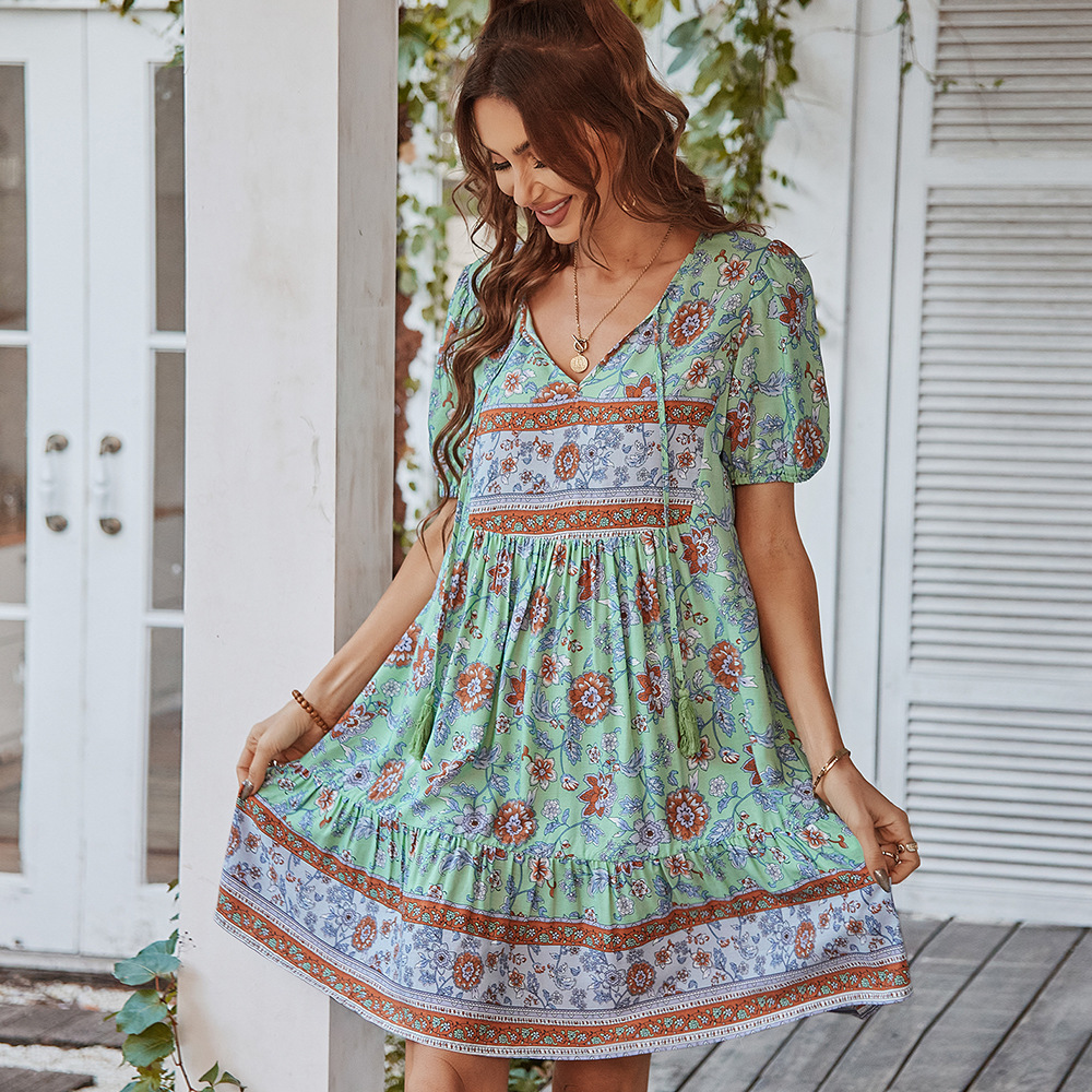 Summer Bohemian Casual Holiday Style Dress