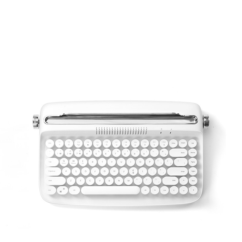 Retro Ipad Bluetooth Keyboard Mouse Set Cute Office - Image 4