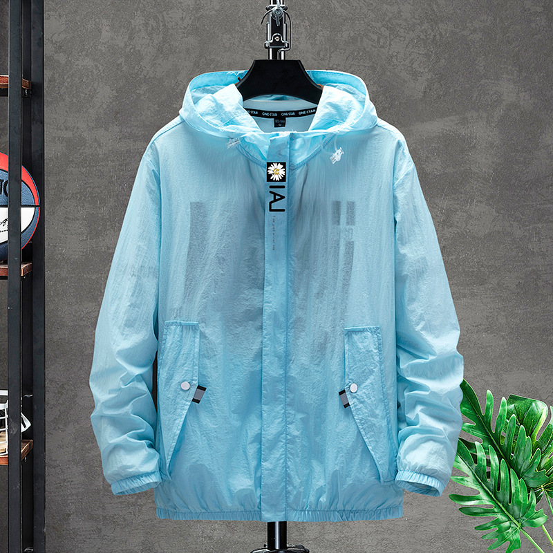 Men's Sun Protection Clothing Summer Ultra-thin And Breathable