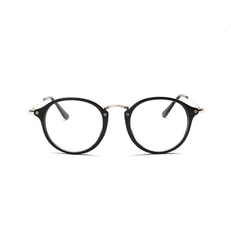 Retro Anti Blue Ray Computer Glasses Women Round Eye Glass Men Blue Light Blocking Fashion Eyewear Optical Frames