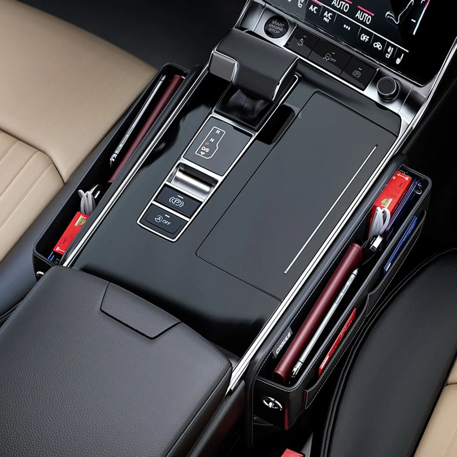 Creative Sewn Storage Bag For Central Control Storage Box