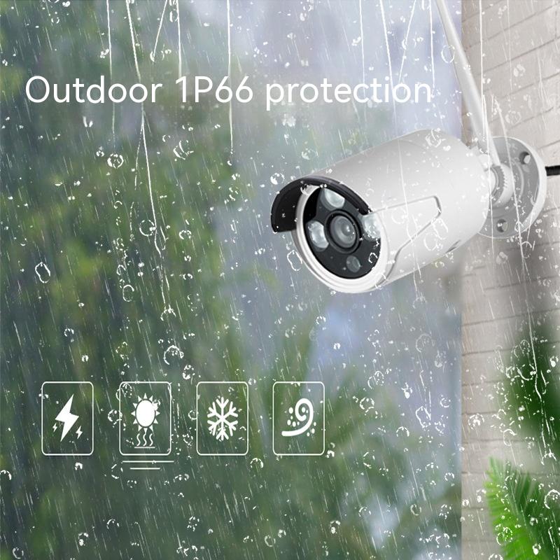 Household 4-way Wireless Monitoring System Set