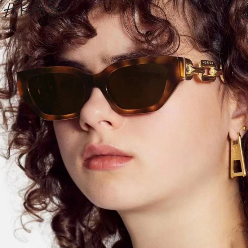 New European And American Retro Modern Thick Frame Sunglasses - Image 7