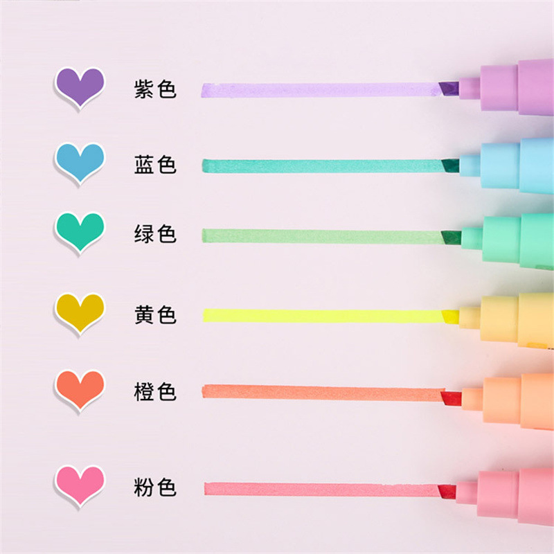 قلم تلوين ماكارون كولور لطيف ذو سعة كبيرة