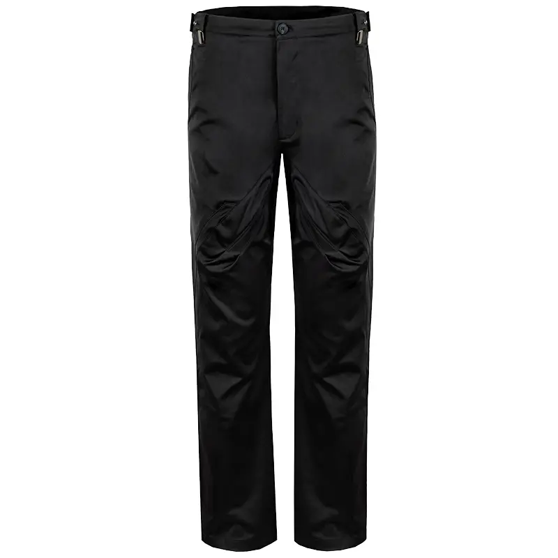 Pleated Silk Slip Down Loose Casual Pants For Men