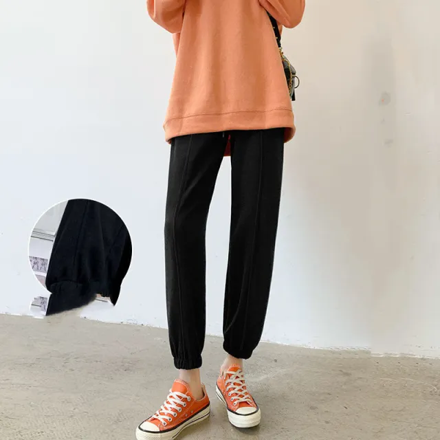 Sports Pants Women's Trousers Spring And Autumn New Thin Style Black - Shop at LoveMi