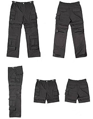 Multi Pocket Removable Casual Pants