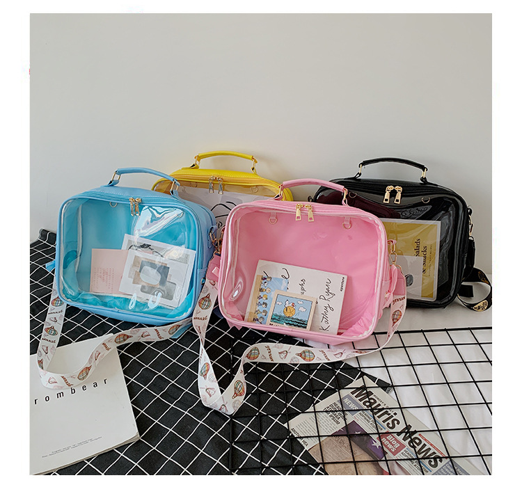 And Sweet Fashion Jelly Bag Student Portable Multi-purpose Backpack