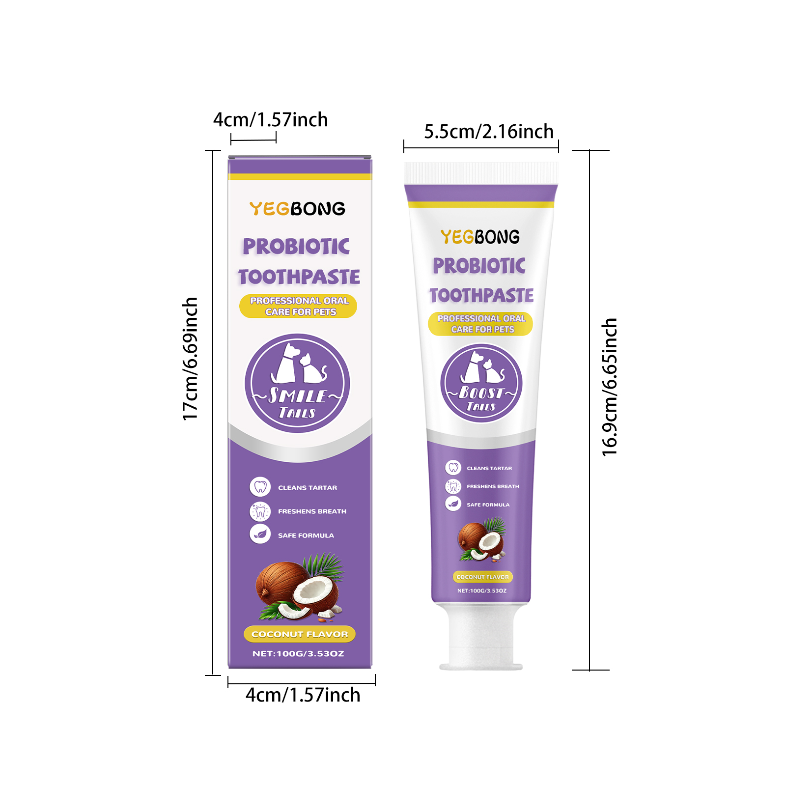 Pet Probiotic Toothpaste 1 0 0g-box