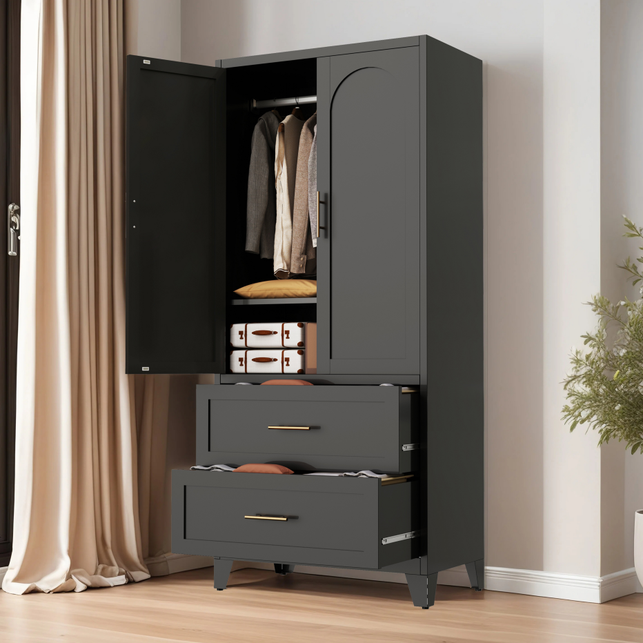 Metal Wardrobe Cabinet, picture 4 of 5